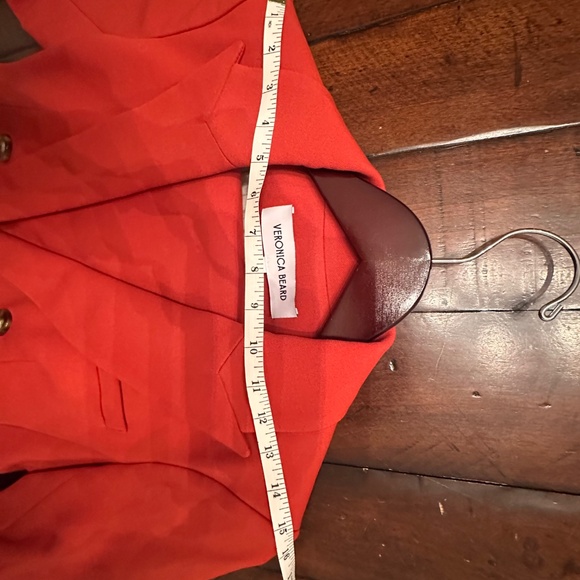 Veronica Beard Dickey Jacket & Renzo Pant Set – Red Size 4 - Picture 12 of 14